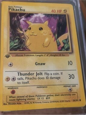 Poké Ball Artwork Card - Red & White